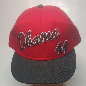 New Era x Barack Obama 44 Fitted Hat Size 7 7/8.
